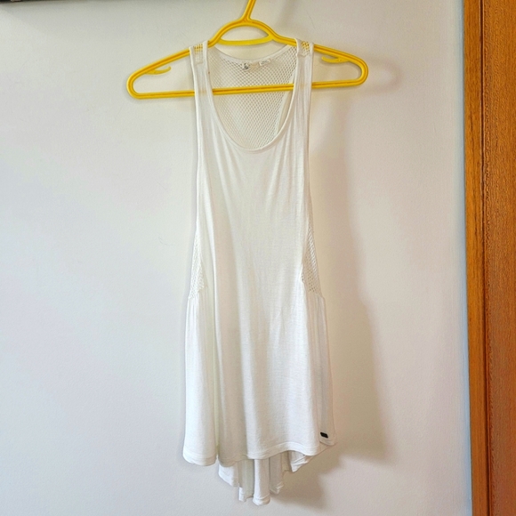 Roxy White Beach Dress Cover-up - Picture 1 of 5